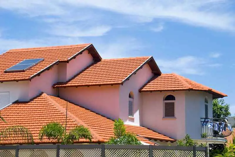 Clay & Concrete Tile roof example