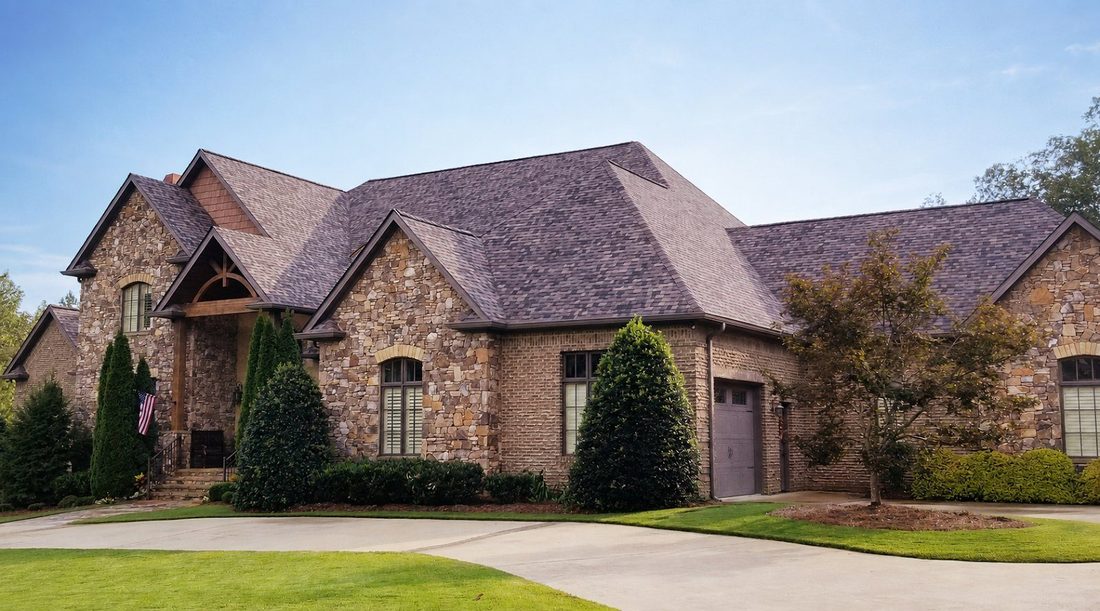 Finished roof replacement by Vest Construction