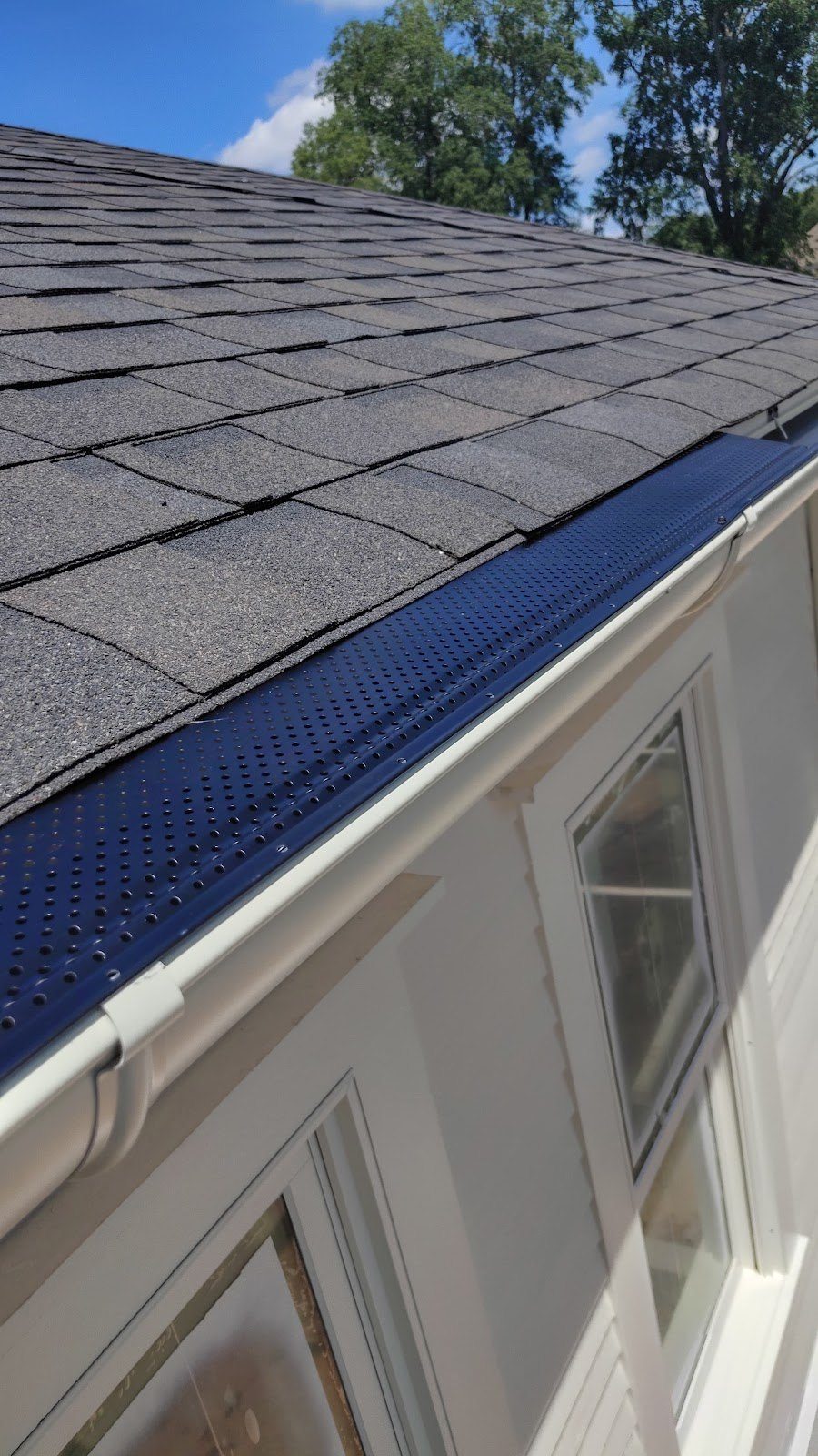 Seamless gutters installed in Atlanta