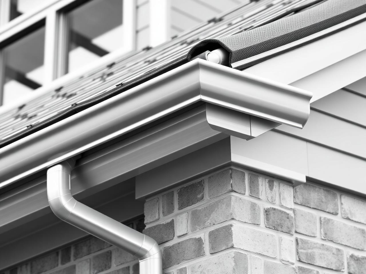 Seamless gutters installed in Atlanta